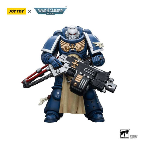 Warhammer 40k 1/18 Ultramarines Sternguard Veteran with Heavy Bolter 12 cm