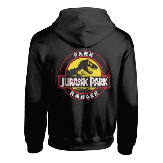 Jurassic Park Kapuzenpullover mit Reißverschluß Park Ranger  Größe S