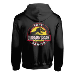 Jurassic Park Kapuzenpullover mit Reißverschluß Park Ranger  Größe M