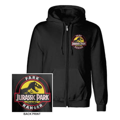 Jurassic Park Kapuzenpullover mit Reißverschluß Park Ranger  Größe M