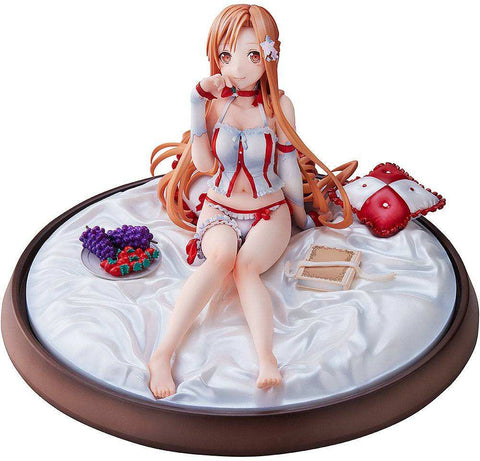 Sword Art Online PVC Statue 1/7 Asuna Negligee Ver. KADOKAWA Special Set 15 cm