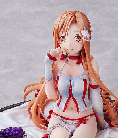 Sword Art Online PVC Statue 1/7 Asuna Negligee Ver. KADOKAWA Special Set 15 cm