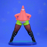 SpongeBob Schwammkopf Goofy Goober Rock Art Figur Patrick Star in Fishnets 15 cm