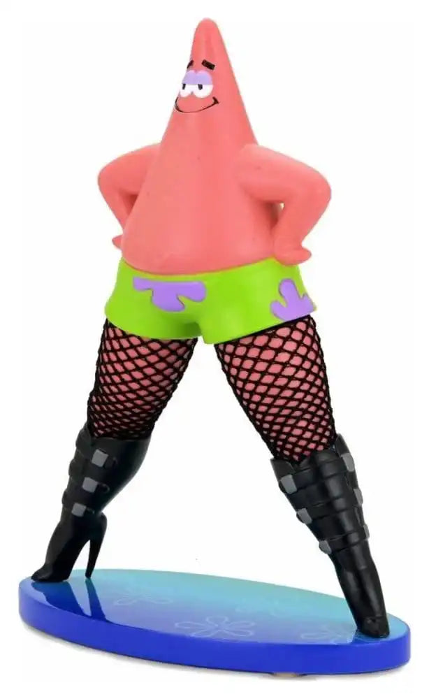 SpongeBob Schwammkopf Goofy Goober Rock Art Figur Patrick Star in Fishnets 15 cm