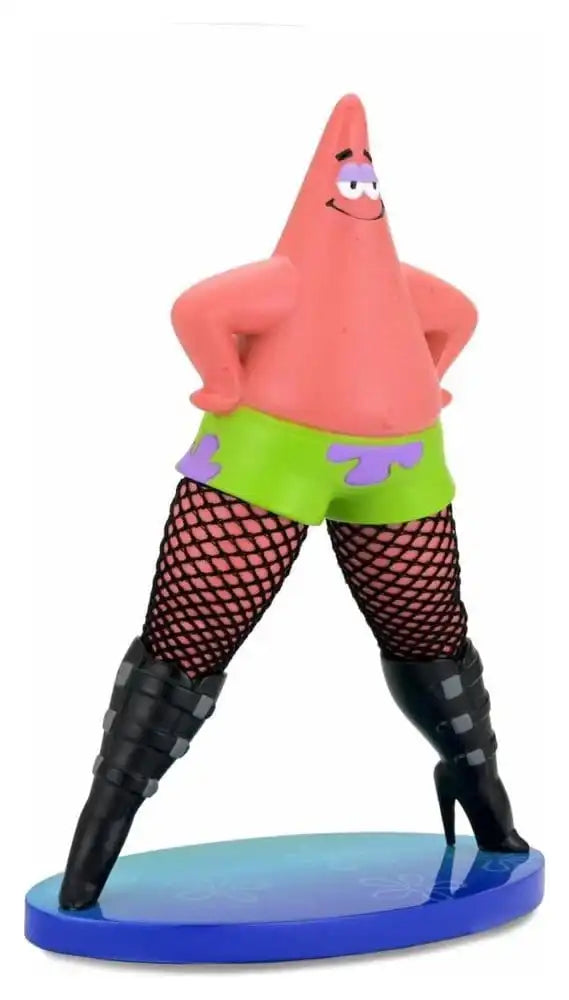 SpongeBob Schwammkopf Goofy Goober Rock Art Figur Patrick Star in Fishnets 15 cm
