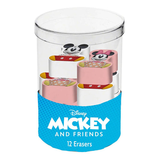 Mickey & Minnie Radierer 12-er Pack