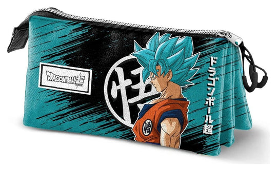 Dragon Ball Dreifach-Federmäppchen Saiyajin Blue