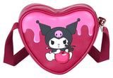 Sanrio Casual Heart Schultertasche Kuromi Cherry