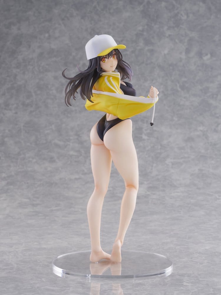 KoiKoi Sakura PVC Figur 1/6 Kyou kara Suieibu Komon no Tama-chan Sensei 27 cm