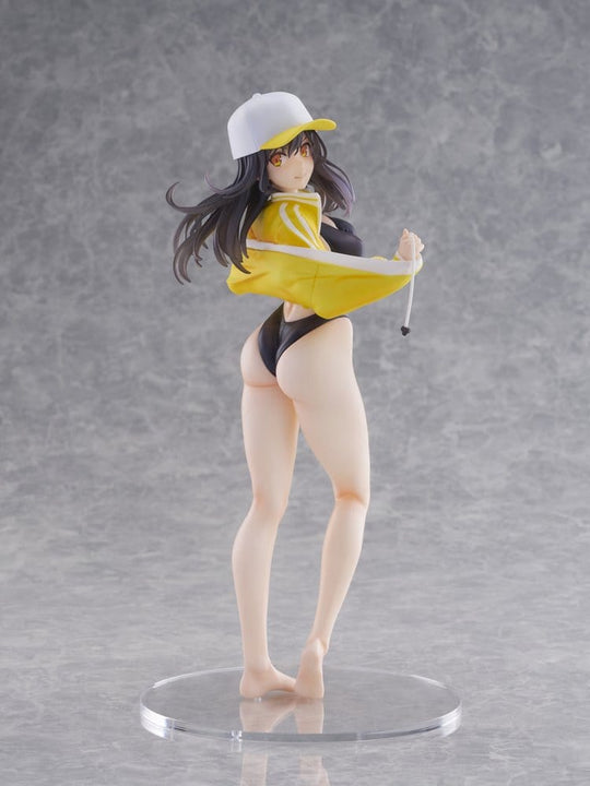 KoiKoi Sakura PVC Figur 1/6 Kyou kara Suieibu Komon no Tama-chan Sensei 27 cm