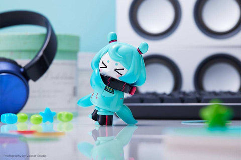 Hinomoto Heavy Industries Actionfigur Ocean Exploration Robot Denshitako No. 3 Hatsune Miku Color Ver. 9 cm