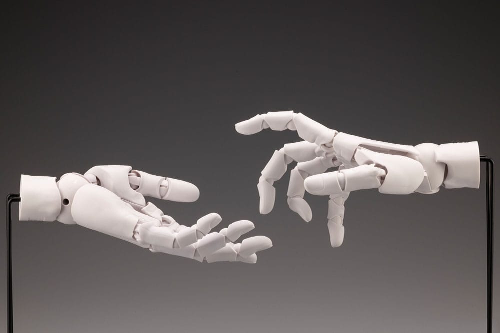 Takahiro Kagami PVC Artist Support Item 1/1 Hand Model/L -White- 21 cm