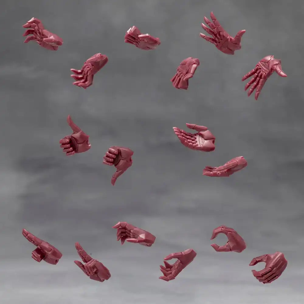 Megalomaria Unlimited Universe Model Kit Zubehör-Set Ex Hand Unit Male Type A Red Ver.