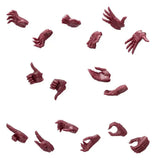 Megalomaria Unlimited Universe Model Kit Zubehör-Set Ex Hand Unit Male Type A Red Ver.