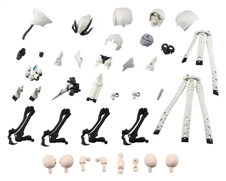 Megalomaria Unlimited Universe Plastic Model Kit Zubehör-Set Metamorphose Unit Exarmor White Sorceress