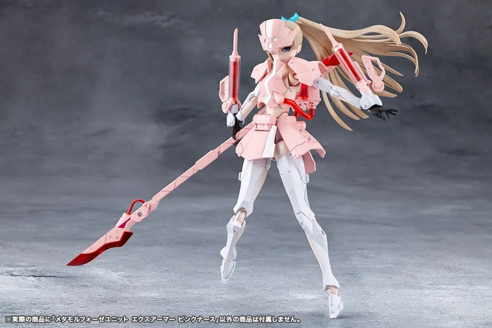 Megalomaria Unlimited Universe Plastic Model Kit Zubehör-Set Metamorphose Unit Exarmor Pink Nurse
