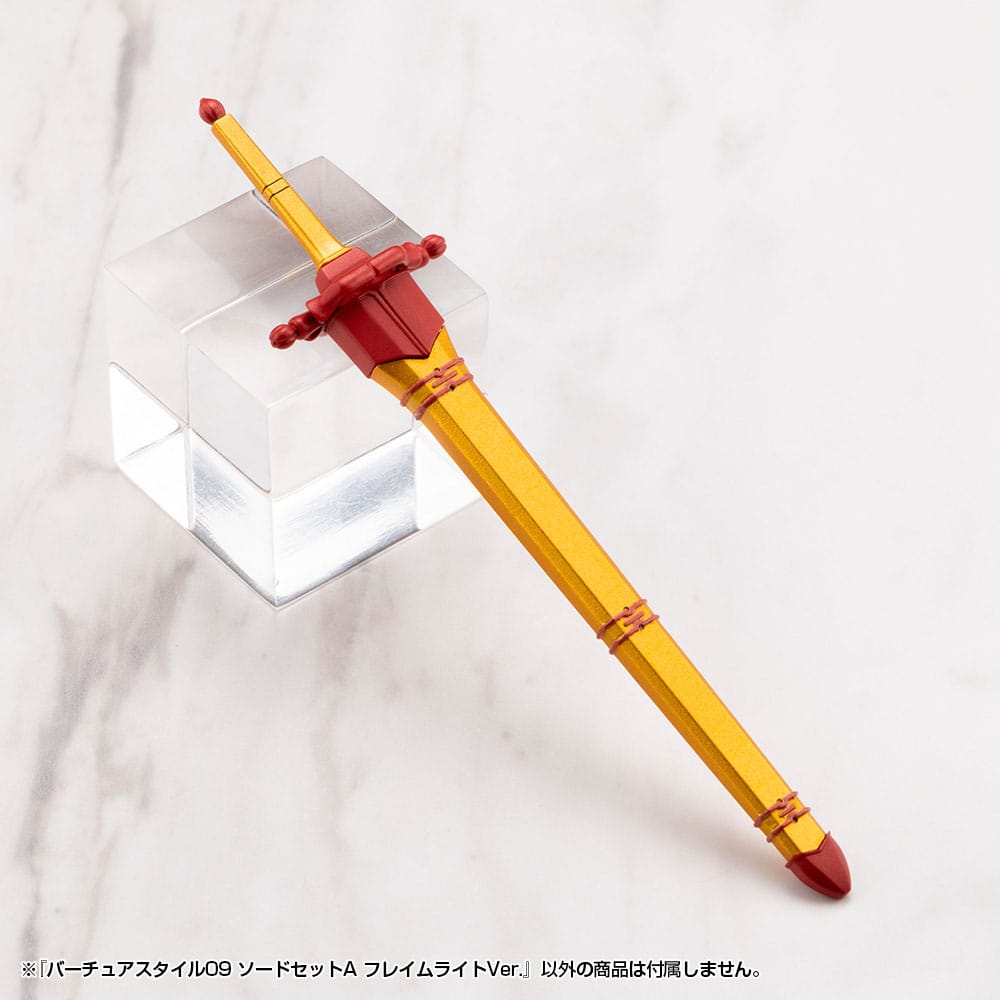 Kotobukiya M.S.G. Model Kit Zubehör-Set Virtuous Style 09 Sword Set A Flamerite Ver.