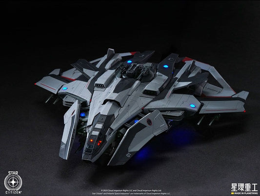Star Citizen Plastic Pre-assembled Model Kit 1/100 Anvil F8C Lightning Pre-Assembled Finished Model Ver. 25 cm