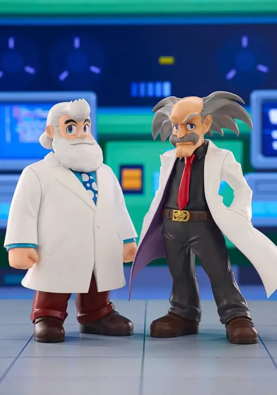 Mega Man Oshi Works PVC Figuren 2er-Pack Dr. Wily &amp; Dr. Light