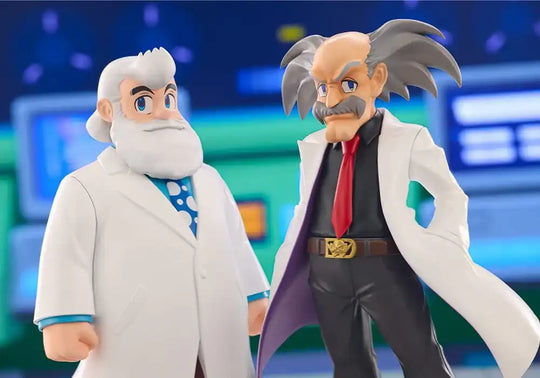 Mega Man Oshi Works PVC Figuren 2er-Pack Dr. Wily &amp; Dr. Light