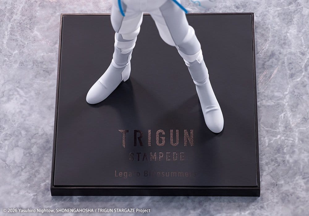 Trigun Oshi Works PVC Figur 1/8 Legato Bluesummers 24 cm