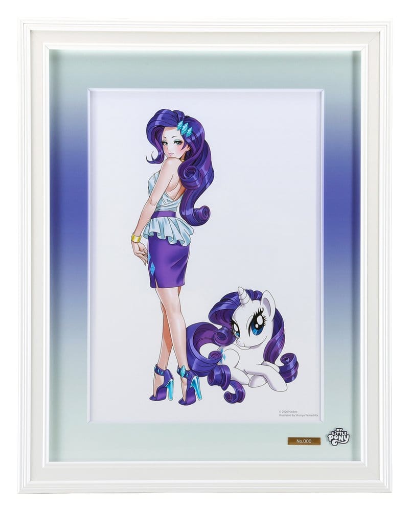 My Little Pony Chara Fine Graph Kunstdruck Bishoujo Rarity 43 cm