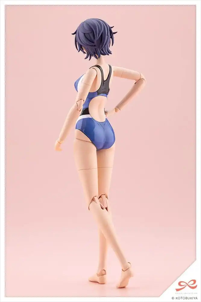 Sousaishojoteien Plastic Model Kit 1/10 Rui Saotome Touou High School Competitive Swimsuit 16 cm