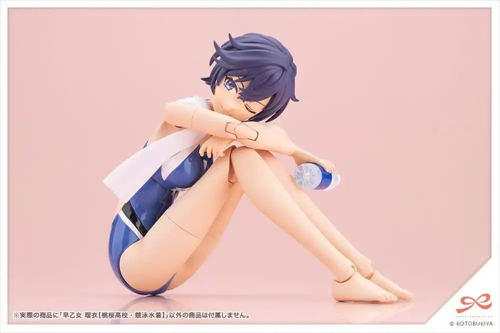 Sousaishojoteien Plastic Model Kit 1/10 Rui Saotome Touou High School Competitive Swimsuit 16 cm