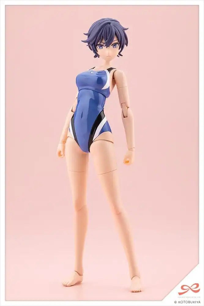 Sousaishojoteien Plastic Model Kit 1/10 Rui Saotome Touou High School Competitive Swimsuit 16 cm