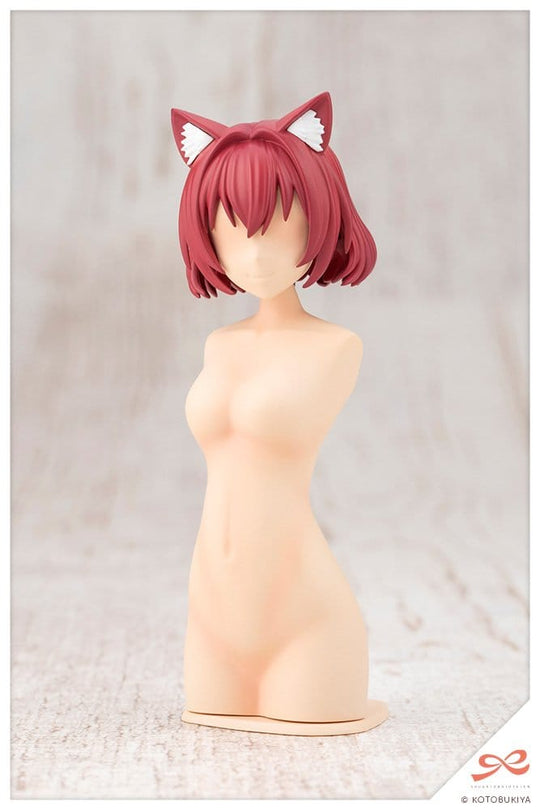 Sousai Shojo Teien Model Kit Zubehör-Set Arranged Wigs Animal Ears Bob Cat 9 cm
