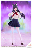 Sousaishojoteien Plastic Model Kit 1/10 Kiru Pla Kuon Yakushiji Touou High School Uniform 16 cm