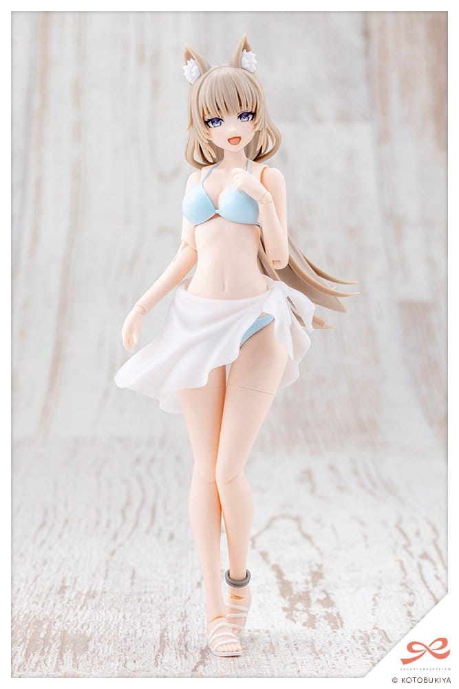 Sousaishojoteien Plastic Model Kit 1/10 Animal Ears Emulator Swim Style 17 cm