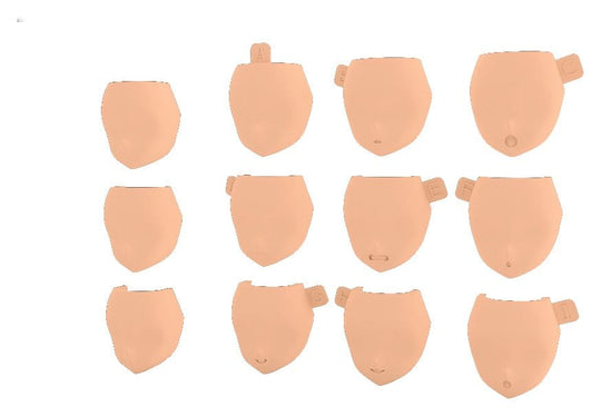 Megami Device M.S.G 08 Zubehör Set 1/1 Face Set Buster Doll Skin Color D
