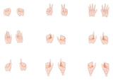 Megami Device M.S.G 09 Zubehör Set 1/1 Hand Set Skin Color B