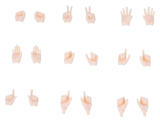 Megami Device M.S.G. Zubehör-Set für Plastic Model Kits 09 Hand Set Skin Color C