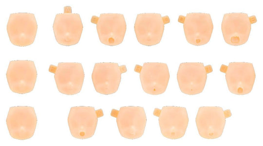 Megami Device M.S.G. Zubehör-Set für Plastic Model Kits 1/1 10 Face Set Puni Mofu 01 Skin Color D