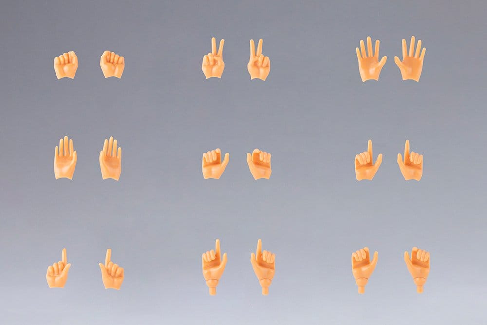 Megami Device M.S.G. Zubehör-Set Plastic Model Kits 1/1 09 Hand Set Skin Color E