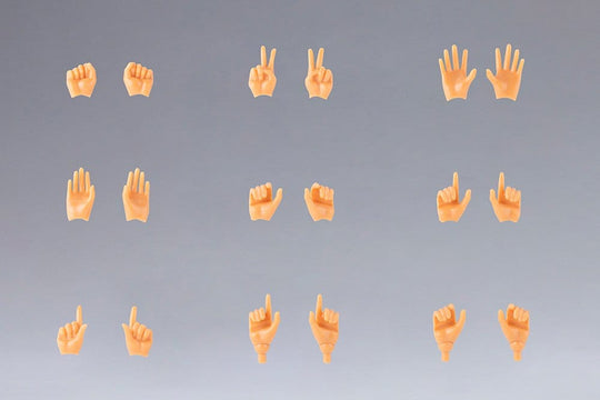 Megami Device M.S.G. Zubehör-Set Plastic Model Kits 1/1 09 Hand Set Skin Color E