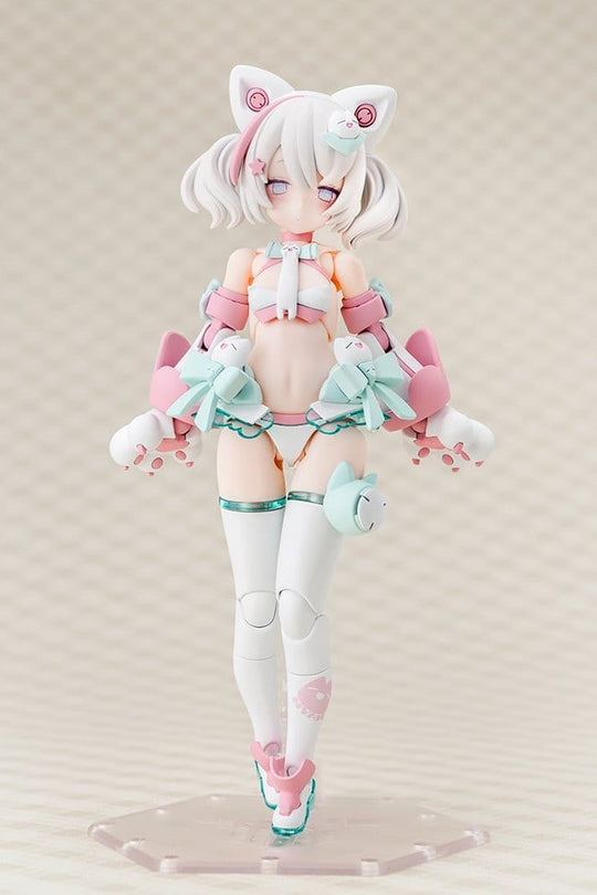 Megami Device Plastic Model Kit 1/1 Puni Mofu Shiro Mao 14 cm
