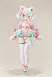 Megami Device Plastic Model Kit 1/1 Puni Mofu Shiro Mao 14 cm