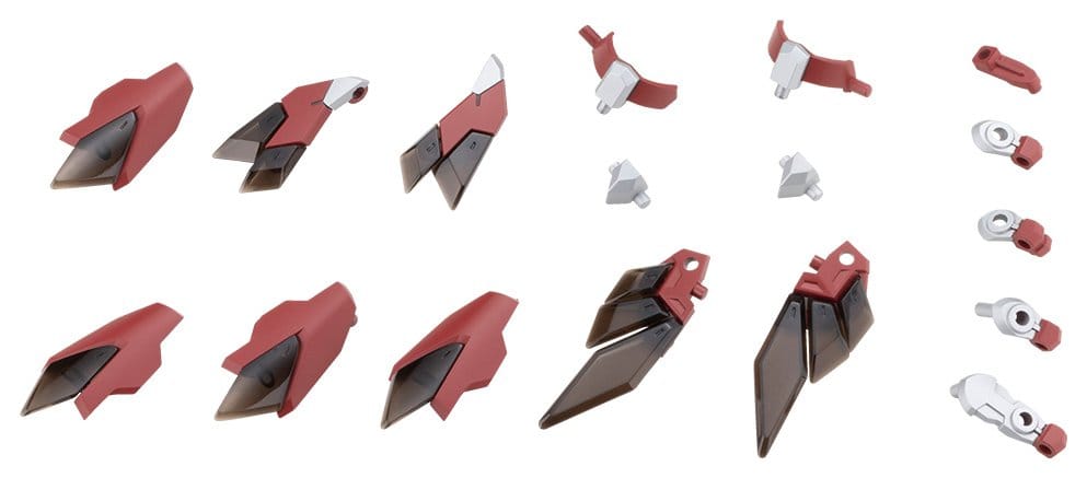 Kotobukiya M.S.G. Zubehör-Set für Plastic Model Kits Expansion Armor Type E Deep Red Ver. 6 cm