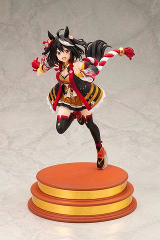 Uma Musume Pretty Derby PVC Statue 1/7 Outrunning the Encroaching Heat Kitasan Black 30 cm