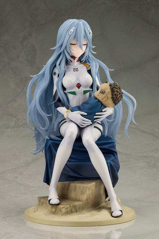 Evangelion: 3.0+1.0 Thrice Upon a Time PVC Statue 1/6 Rei Ayanami (Affectionate Gaze) 22 cm