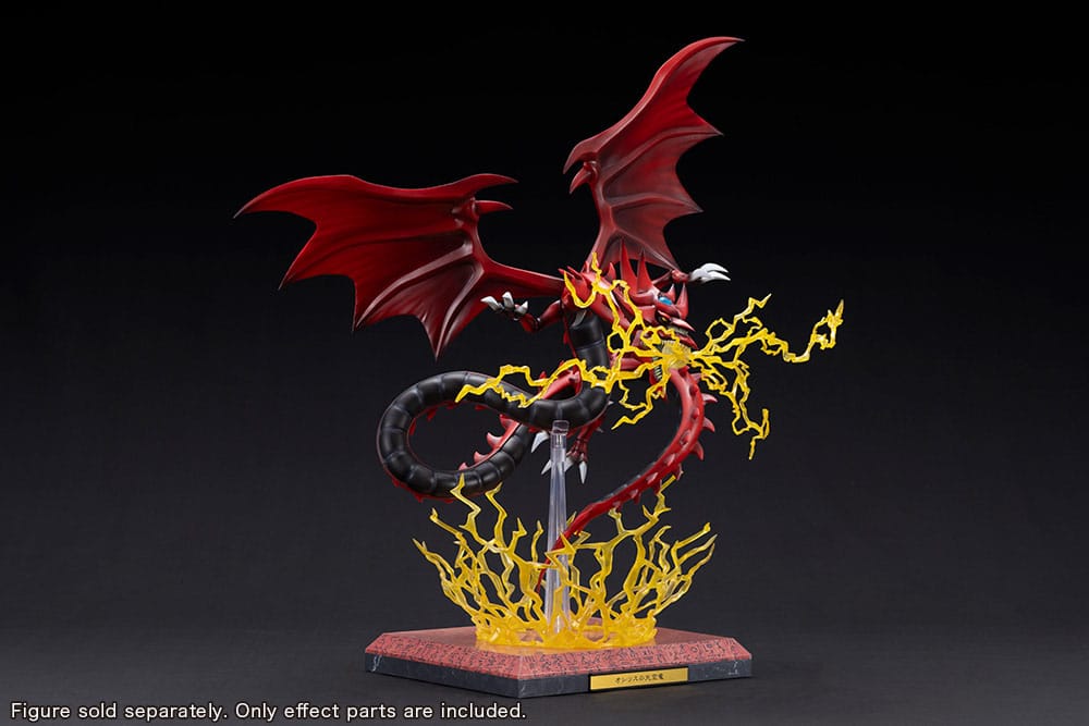 Yu-Gi-Oh! PVC Statuen Zubehör Slifer the Sky Dragon Egyptian God Expansion Parts Set