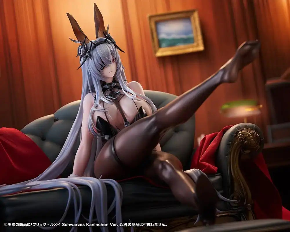 Azur Lane PVC Statue 1/7 Fritz Rumey Schwarzes Kaninchen Ver. 23 cm