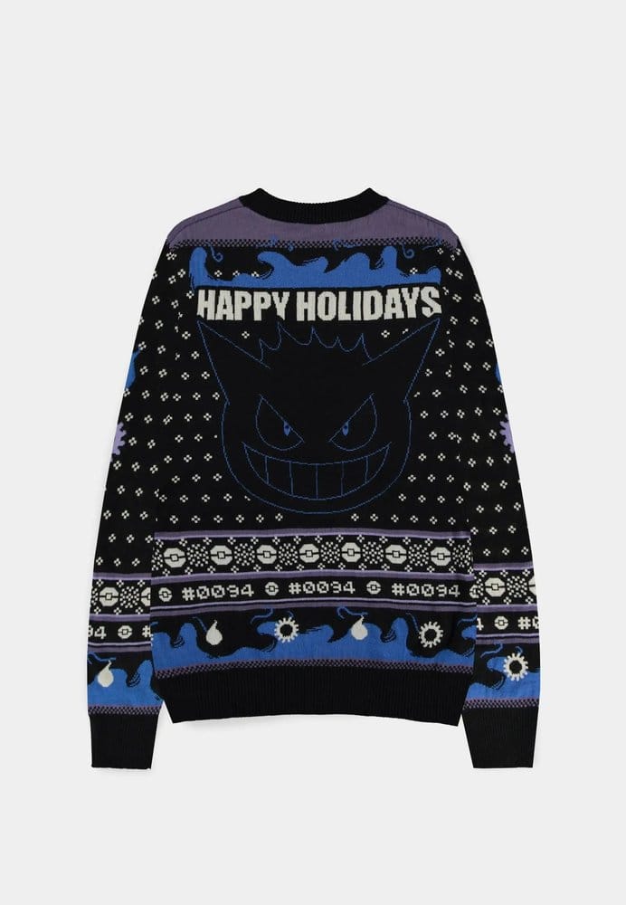 Pokémon Christmas Pullover Gengar Größe XXL