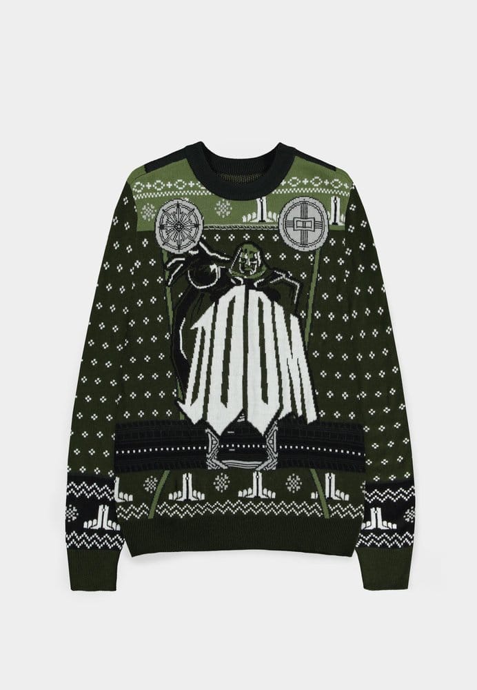 Marvel Christmas Pullover Avengers: Doomsday - Dr. Doom Größe S