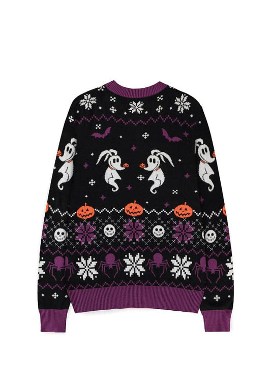 Nightmare Before Christmas Pullover Glow in the Dark (Christmas Jumper) Größe XL