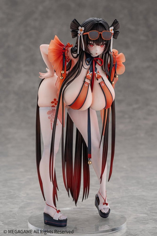 Daiblos Core PVC Figur 1/6 Maree Rouge Rakubai no Utage Wet Ver. 25 cm