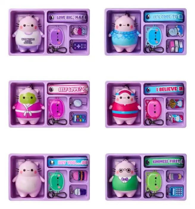 Pembe Schlüsselanhänger Blind Box Display Bento Box 8 cm (8)